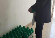 الاقتصاد تتلف كميات من المواد الخام المستخدمة في المنظفات