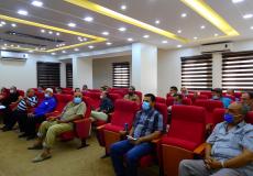 اجتماع شركات النقل العام بغزة