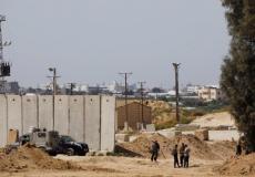 حدود غزة - صورة أرشيفية