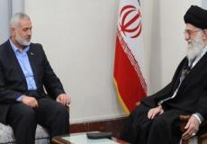 اسماعيل هنية و آية الله علي خامنئي - أرشيفية -