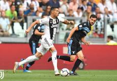 رونالدو يفشل بالتسجيل مجددا في فوز يوفنتوس على لاتسيو 