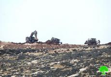 الاحتلال يبدأ بإنشاء معسكر للجيش شرق الخليل