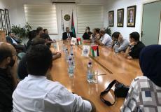 جامعة القدس تستقبل وفداً من المعهد السمنير التابع لبطريركية القدس اللاتينية