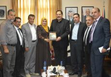 صيدم يستقبل وفداً من مجلس قروي بيت إكسا لمناقشة قضايا مشتركة