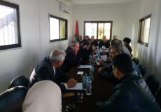 اجتماع الهيئة الوطنية العليا لمسيرات العودة