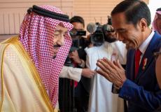 سلمان بن عبد العزيز آل سعود يستقبل الرئيس الاندونيسي في المملكة
