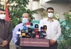 خليل الحية ويوسف أبو الريش وأشرف القدرة 