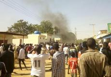 مظاهرات السودان  - ارشيفية -