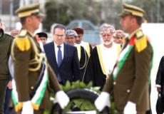 وزير الخارجية العماني في زيارة فلسطين