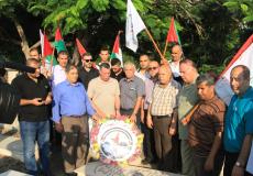 جبهة النضال الشعبي تزور قبور الشهداء