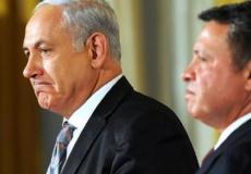 الملك عبدالله وبنيامين نتنياهو