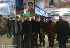 نواب شمال غزة يزورون الاسير المحرر حازم حسنين 