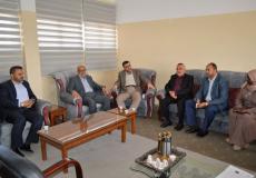 وفدًا من الإدارة العامة للشئون الإدارية بالوزارة