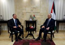 رئيس الوزراء د. رامي الحمد الله خلال لقاء مع نيكولاي ميلادينوف