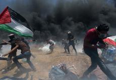 مسيرة العودة الكبرى -حدود غزة الشرقية-