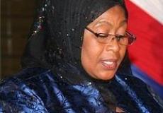 نائبة الرئيس التنزاني تدعو لتوسيع مجالات التعاون الثنائي مع فلسطين