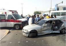 حادث سير في الضفة الغربية -ارشيف-