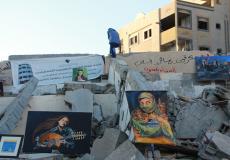 معرض فني على أنقاض مؤسسة المسحال