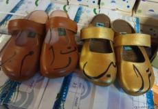 أحذية تحمل اسم 'ترامب' في الاراضي الفلسطينية