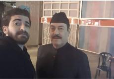 الرابر الفلسطيني ابراهيم غنيم برفقة الفنان التونسي لطفي بوشناق