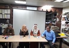 مكتبة بلدية جنين ومكتب وزارة الثقافة يستضيفان الشاعر فراس حج محمد