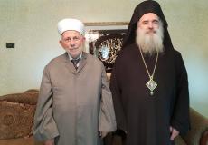 المطران حنا والشيخ عبد العظيم سلهب