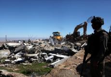 جانب من هدم الاحتلال منازل المواطنين في الخليل (تعبيرية)
