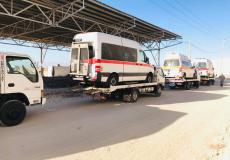 وصول قافلة مساعدات طبية جديدة إلى غزة 