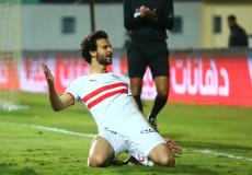 هدف محمود علاء الدين نجم الزمالك اليوم في مرمى نهضة بركان.jpg