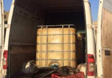 ضبط 3 آلاف لتر سولار مهرب وغير قانوني في الخليل ارشيف