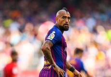 لاعب برشلونة فيدال