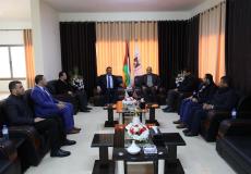 النائب العام ومدير الأمن الداخلي بغزة