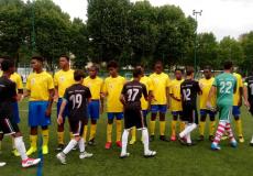 منتخب المحترفين الفلسطينيين يصعد لنصف نهائي بطولة باريس الدولية