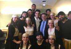 الفنان محمد عساف مع فرقة الزبابدة 