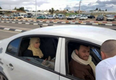 الأسير مبروك جرار وزوجته