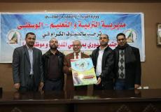 تربية الوسطى تنظم اللقاء الوداعي بمدير التربية والتعليم وتهنئ مديرها الجديد