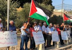 احتجاج على قانون القومية في اراضي 48