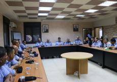 عطا لله يؤكد أهمية توفير الخدمة الأمنية الفضلى