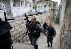 الشرطة الاسرائيلية في مدينة القدس