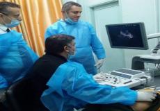 طاقم الأطباء الذي أشرف على العملية 