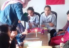 اللجنة الاجتماعية لاتحاد لجان العمل النسائي تنظم دورة الفن التشكيلي للأطفال