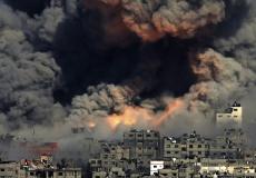 قصف إسرائيلي على غزة - أرشيفية 