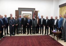 الرئيس محمود عباس يستقبل اتحاد الصناعات الفلسطينية