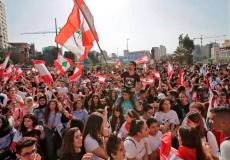 مظاهرات في لبنان