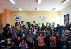 الشرطة تنظم يوما ترفيهيا لأطفال ذوي الاحتياجات الخاصة بمدرسة محمد بن راشد بالخليل