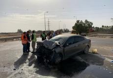 مصرع مواطن أثر حادث طرق مروع قرب مفرق جفولوت