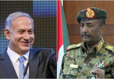 البرهان ونتنياهو - توضيحية