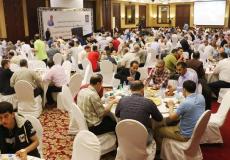 أمواج  تقيم مأدبة إفطار وتكريم للاتحادات الرياضية