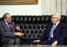 الرئيس عباس يستقبل وزير الخارجية الأردني