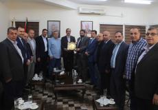  جمعية رجال الأعمال الفلسطينيين في قطاع غزة في زيارة لنقابة المحامين
